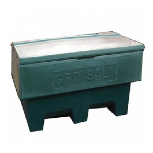 100 litre Green Plastic Grit Bin Hexa Sports